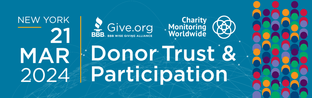 Donor Trust and Participation - Charity Monitoring Worldwide